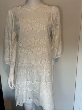 Natalie Martin Eyelet Dress - NEW!